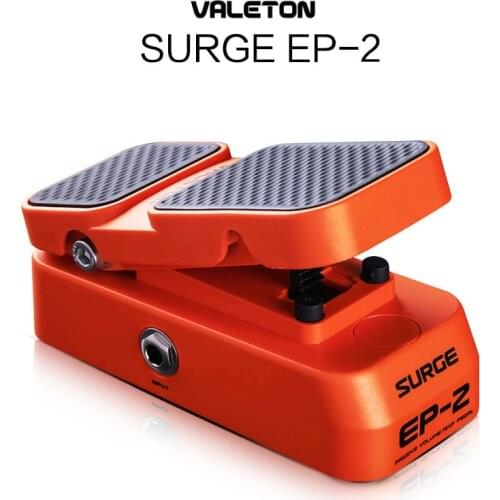 Valeton 2 in 1 Function Passive Volume Expression Guitar Effects Pedal 2 Performance Foot switch LED Light Shows EP-2 Accessory