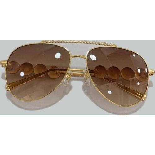 Pilot Retro Fashion Sunglasses Women Luxury Vintage Brand Sun Glasses Alloy Gradient UV400 Oculos De Sol Feminino