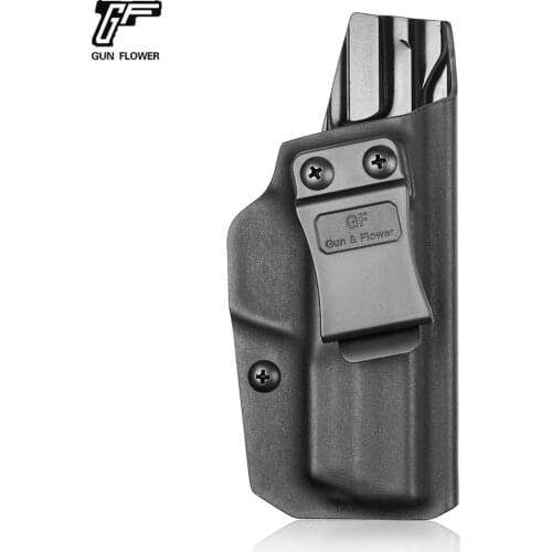 Gunflower Tactical M&P Sheild IWB Kydex Holster with Belt Clip Inside Concealed Carry Pistol Case