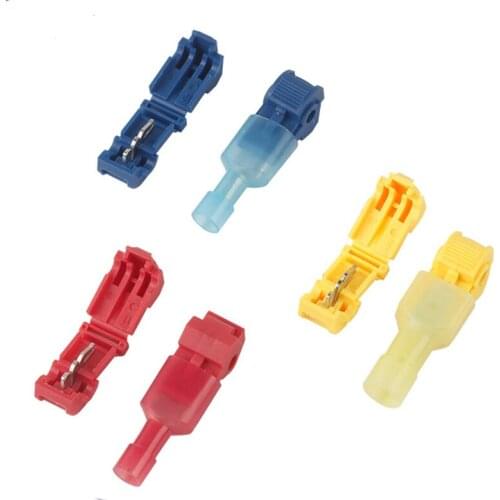 30PCS(15set) Wire Cable Connectors Terminals Crimp Scotch Lock Quick Splice Electrical Car Audio 22-10AWG 0.5mm-6mm Kit Tool Set