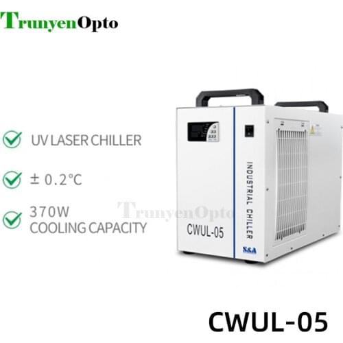 Laser Engraving Cutting Machine High Precision UV Laser Water Chillers CWUL-05 With Long Life Cycle