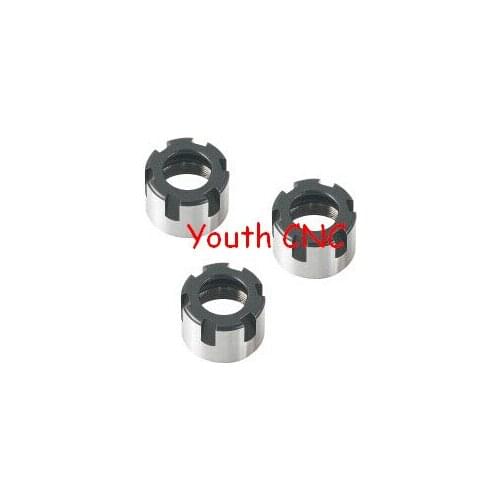 Free shipping, 3 pcs high quality er16M nut for er16 M collet clamping, er16 M nut for cnc spindle