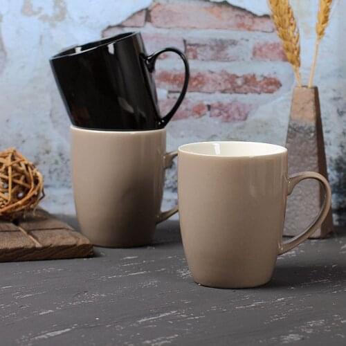 European Creative Mug Breakfast Large Capacity Milk Cup Drinkware Cereal Office Coffee Mug Couple Gift
