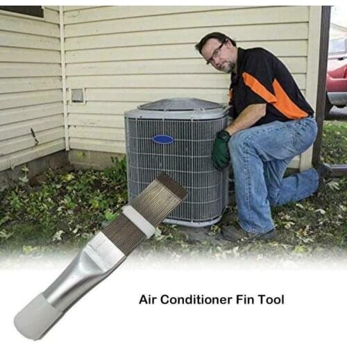 Air Conditioning Fin Comb Condenser Cleaning Comb Refrigeration Repair Tool Cleaning Brush Fin Comb Brush Cleaning Accessories
