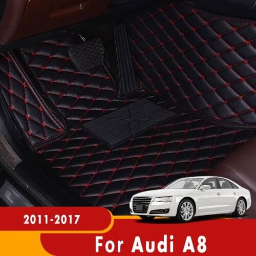 Custom Carpets For Audi A8 2017 2016 2015 2014 2013 2012 2011 Car Floor Mats Auto Interiors Accessories Rugs Parts Liners Covers