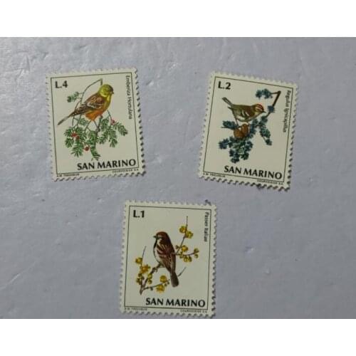 San Marino BIRD STAMPS , Post Stamps Postage Collection