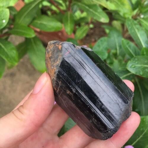 190g Natural Raw Black Tourmaline rock stones and crystals mineral reiki Healing Specimen Home decor