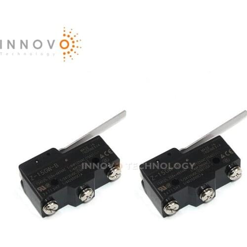 Original Z-15GW-B Z15GWB Switch Snap Action Hinge Lever 15A 250VAC 250VDC Screw Mount Screw Relay