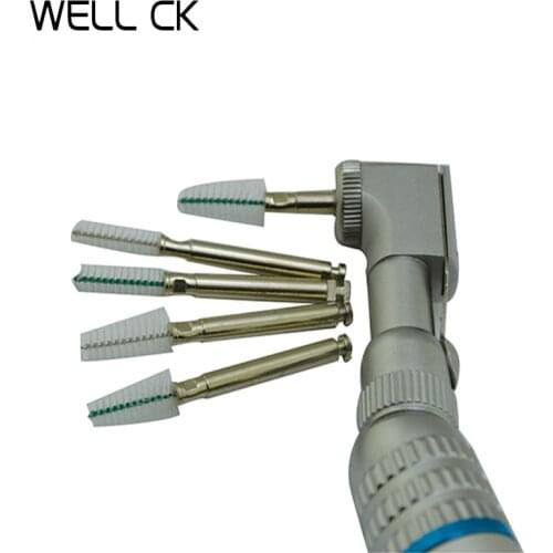10Pcs Dental Materials Dentistry Root Clean Brush Odontologia Dentist Tools RA Shank Teeth Clean Dental Instrument
