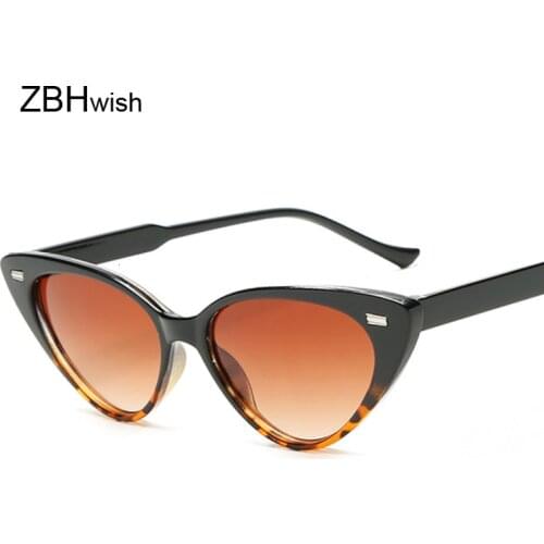 New Arrive Fashion Cat Eye Sunglasses Women Brand Designer Retro Female Sun Glasses Female Oculos De Sol Feminino UV400