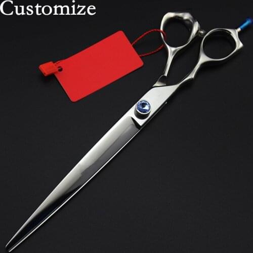 Customize professional Left hand japan pet 8 inch shears dog grooming hair scissors cutting berber tools hairdressing scissors