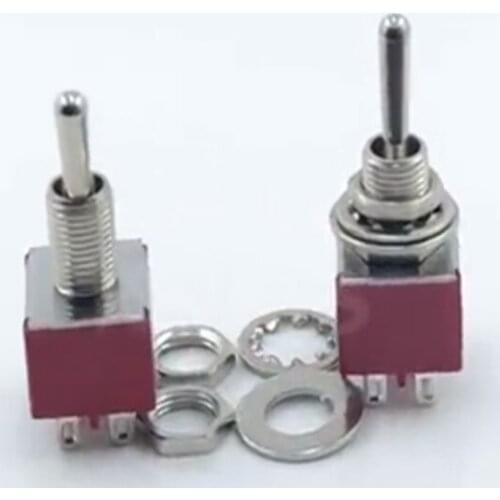 1pcs MTS-202 6 feet high current shaking head toggle switch pcb board connector