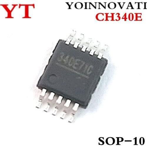 10pcs/Lot CH340E CH340 MSOP10 IC Best Quality