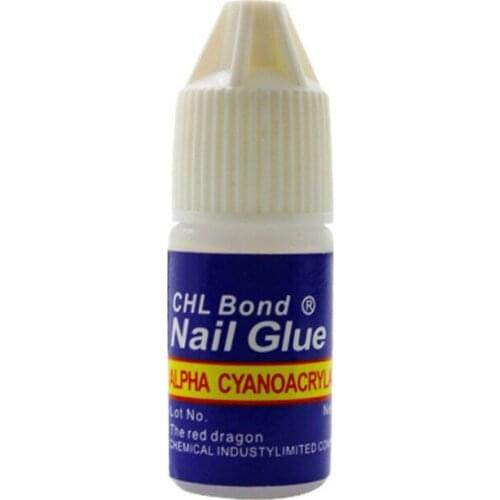 500PCS wholesale Clear adhesive 3g nail bond Nail Glue for False French Nail Art Tips Care bonder acrylic uv gel free shipping