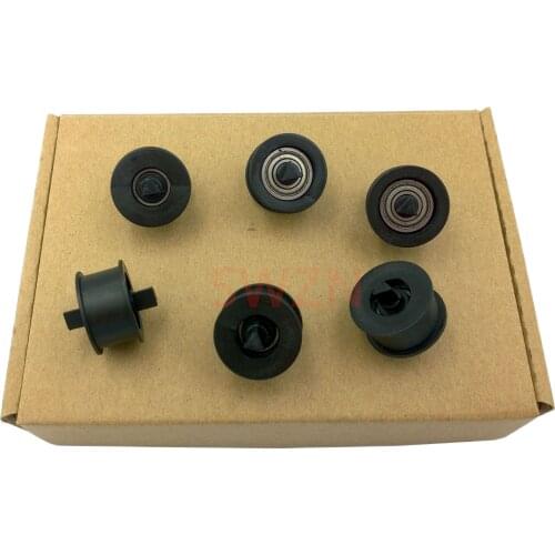 6pcs compatible new carriage belt pully belt roller for HP500 510 800 1050C C7770-60014