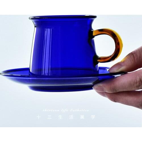 Colorful Wine Glasses Goblet Cup European Retro Lead-free Heat-resistant Thickened Cocktail Juice Glass Cups coffee mug mug