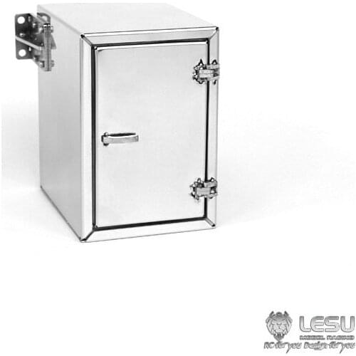 LESU 1/14 Upgraded Metal Tool Box A for Tamiya RC MAN Tractor Truck Model Car TH04726-SMT3