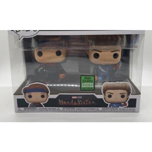 NEW Arrival Wanda vision Billy and Tommy 2 Pack Exclusive Limited Vinyl Figure Doll 2# model toys