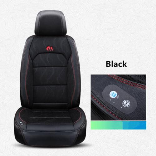 Summer ice silk cool pad seat ventilation cushion air conditioning refrigeration car seat with 6fans hair dryer cushion 12v24v