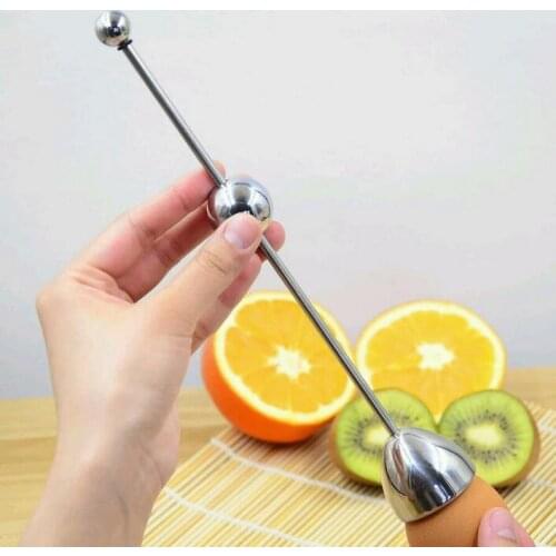 1PC Egg Opener Cut Creative Ball Knife Painted Eggshell Egg Shell French Measurement Opening OK 0255