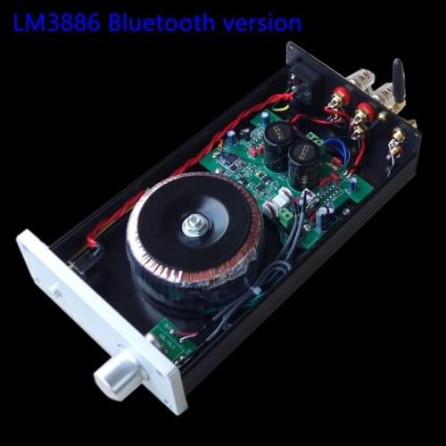 2021 LM3886 power amplifier 2channel 68W*2 LM3886 Bluetooth version HIFI amplifier