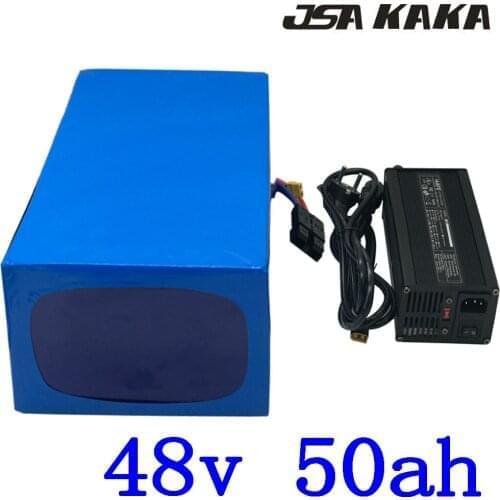 48V 50AH Battery Pack 48V 1000W 2000W 3000W ebike battery 48V 50Ah Lithium battery 48V 50AH Electric Scooter Battery+5A Charger