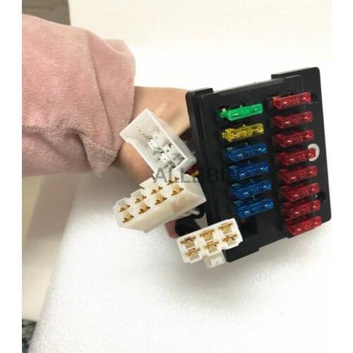 For DAEWOO DOOSAN DH60-7/225-7 Fuse box Four plugs excavator accessories