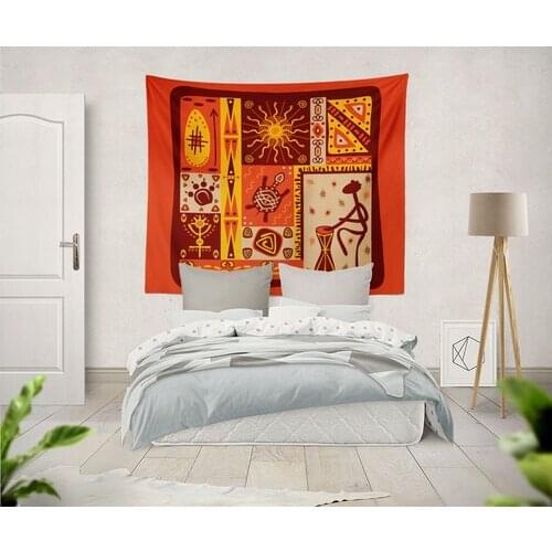 Belnido Home Ethnic Theme Wall Cloth WH2019