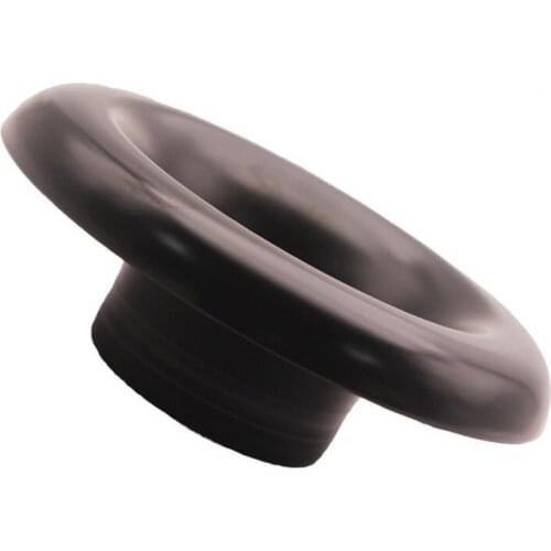 Black 3" 76mm CNC Alloy Cold Intake Velocity Stack Turbo Horn Assy Universal