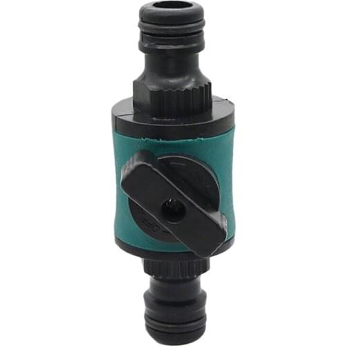 Garden Irrigation Valve with 16 mm Quick Connector Prolong Hose Length Pipe Fittings Watering Garden Tube Valve 1 Pc