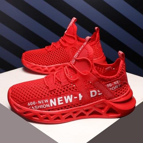 Summer Kid Running Sneakers Children Sport Shoes Boy Basket Footwear Lightweight Breathable Stable Slip Buffer Shock Girl Shoes