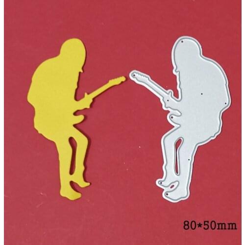 Pop singer Metal Cutting Dies Embossing Scrapbooking Craft Cut Dies Stencil For DIY Album Handmade Paper Card Crafts Die