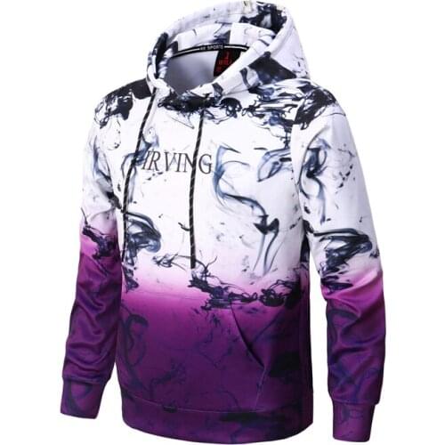 Mens Basketball Hoodies Chinese Painting Prints Hooded Collar Jackets Plus Size Loose Sports Running Training Casual Top Wears