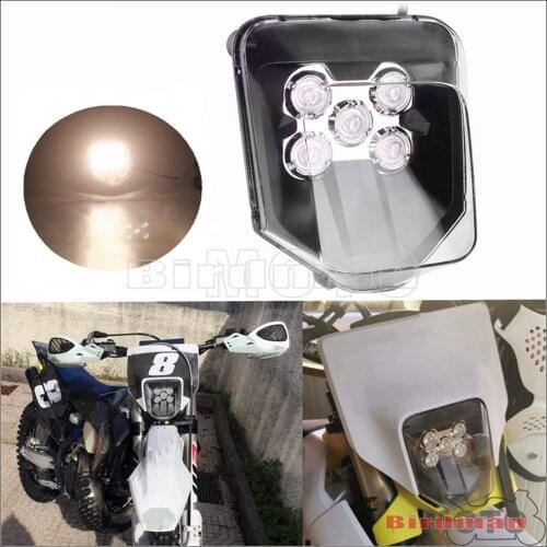 For Husky TE250i 350i Motorcycle Headlamp LED Headlight Head Lights Supermoto off Road Dirt Bike Enduro MX FE/TE 150 300 450 501