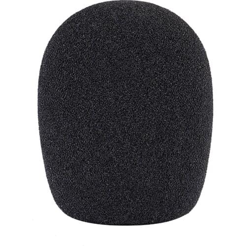 Neewer Ball Type Foam Windscreen Pop Filter for Condenser Microphone 1.8" x 1.8" x 2.75"/ 4.5cm x 4.5cm x 7cm Black