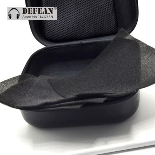 New Black case box bag for ATH AD2000 AD1000 AD 2000 1000 HeadphonesFree shipping alistore