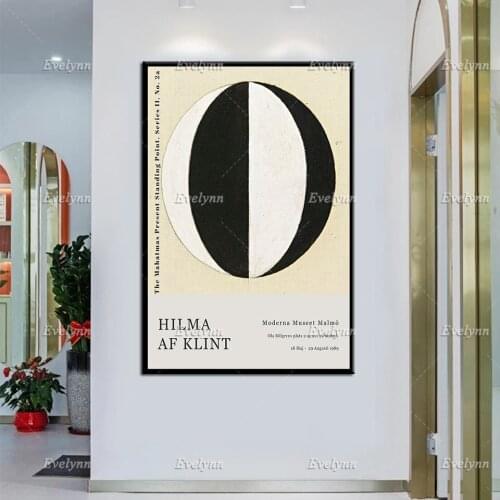 Hilma af Klint Posters, Modern Art, Bohemian Wall Decor, Scandinavian Art Print, Abstract Art, Museum, Gallery Canvas,Wall art