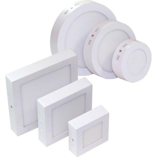 Surface LED Square Ceiling Light 9W 15W 25W LED Panel Light Down Light with driver AC85-265V AC110V/220V LED Indoor Light