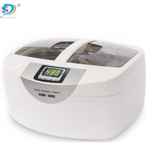 Professional cleaning equipment with timer and heater 2500 ml teeth ultrasonic cleaner