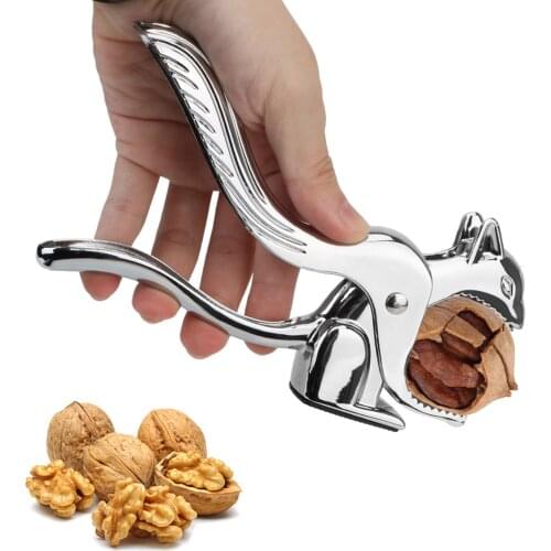 Squirrel Shape Quick Walnut Cracker Pine Pecan Hazelnut Plier Multi-Function Sheller Opener Almond Nut Pecan Nuts Nutcracker