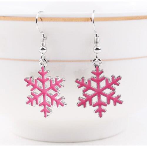 TODOX New Fashion Jewelry Christmas Earrings Women girls Cartoon Geometric colorful cute animals Female Elegant party New year