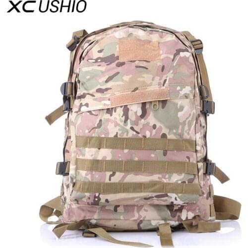 55L Outdoor Military Tactical Climbing Mountaineering Backpack Large Capacity Camping Hiking Trekking Rucksack Travel Sports Bag