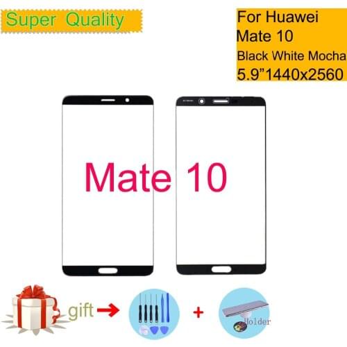 5.9" For Huawei Mate 10 ALP-L09 ALP-L29 Touch Screen Touch Panel Sensor Digitizer Front Glass Outer LCD Mate10 Replacement
