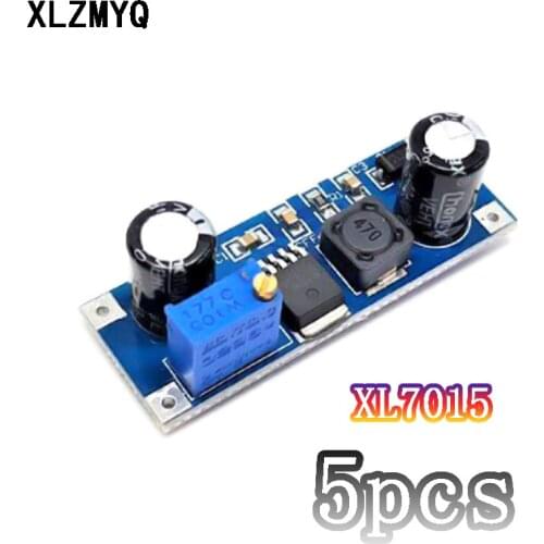 5pcs XL7005A LM2596 DC-DC converter XL7015 0.8A Step-down module 5V-80V Wide voltage input XL 7015 7005A DC DC Buck Power Supply