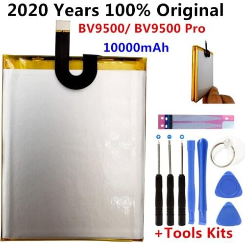 100% Original NEW 10000mAh BV9500 Battery For Blackview BV9500/ BV9500 Pro Phone Latest Production Battery+Tools