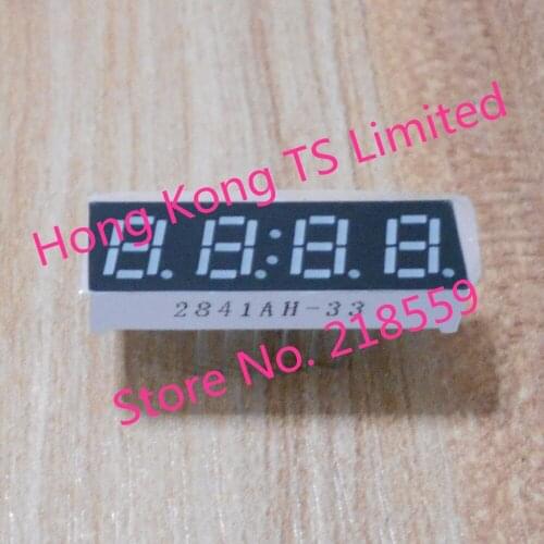 0.28 inch digital tube 12pin 4 bit common cathode / anode red 4-bit highlight Clock digital tube