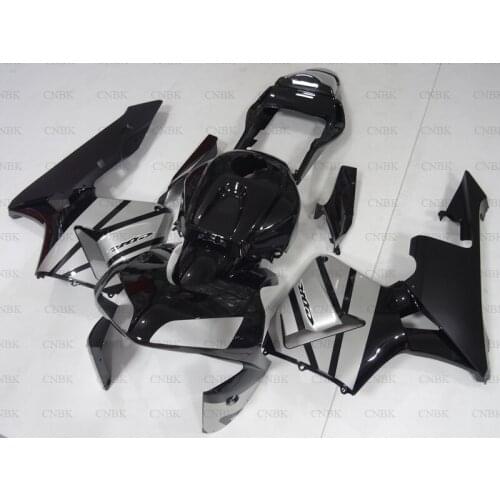 For CBR1000 RR 2004 - 2005 Fairing Kits Fireblade 2005 Black Silver Motorcycle Fairing Fireblade 2005 Body Kits Unpainted