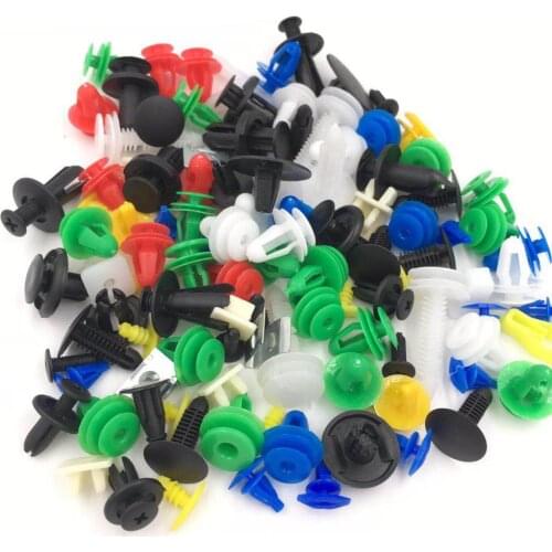 Combined 200pcs general motors door plate guard plate fastener automotive interior door clamp