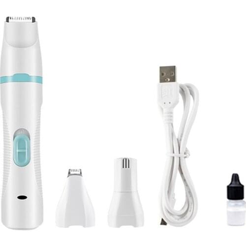 Pet Grooming Clippers 3 IN 1 Dog Cat Foot Hair Trimmer Electrical Shearing Cutter Dog Haircut Paw Shaver Clipper Grooming Tool