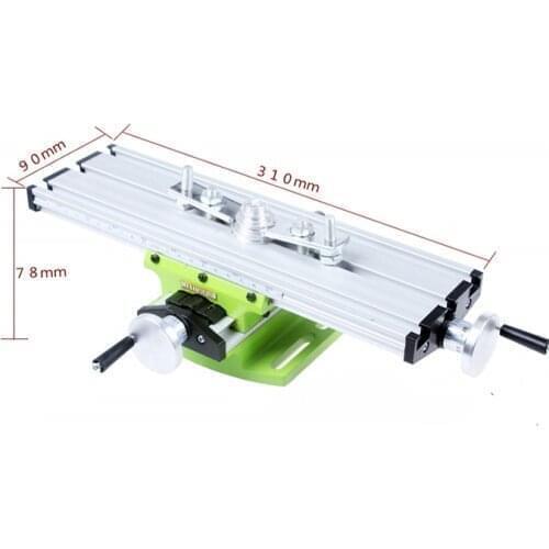 Multifunction Mini Table Bench Vise Bench Drill Milling Machine Worktable X Y-axis adjustment Coordinate table